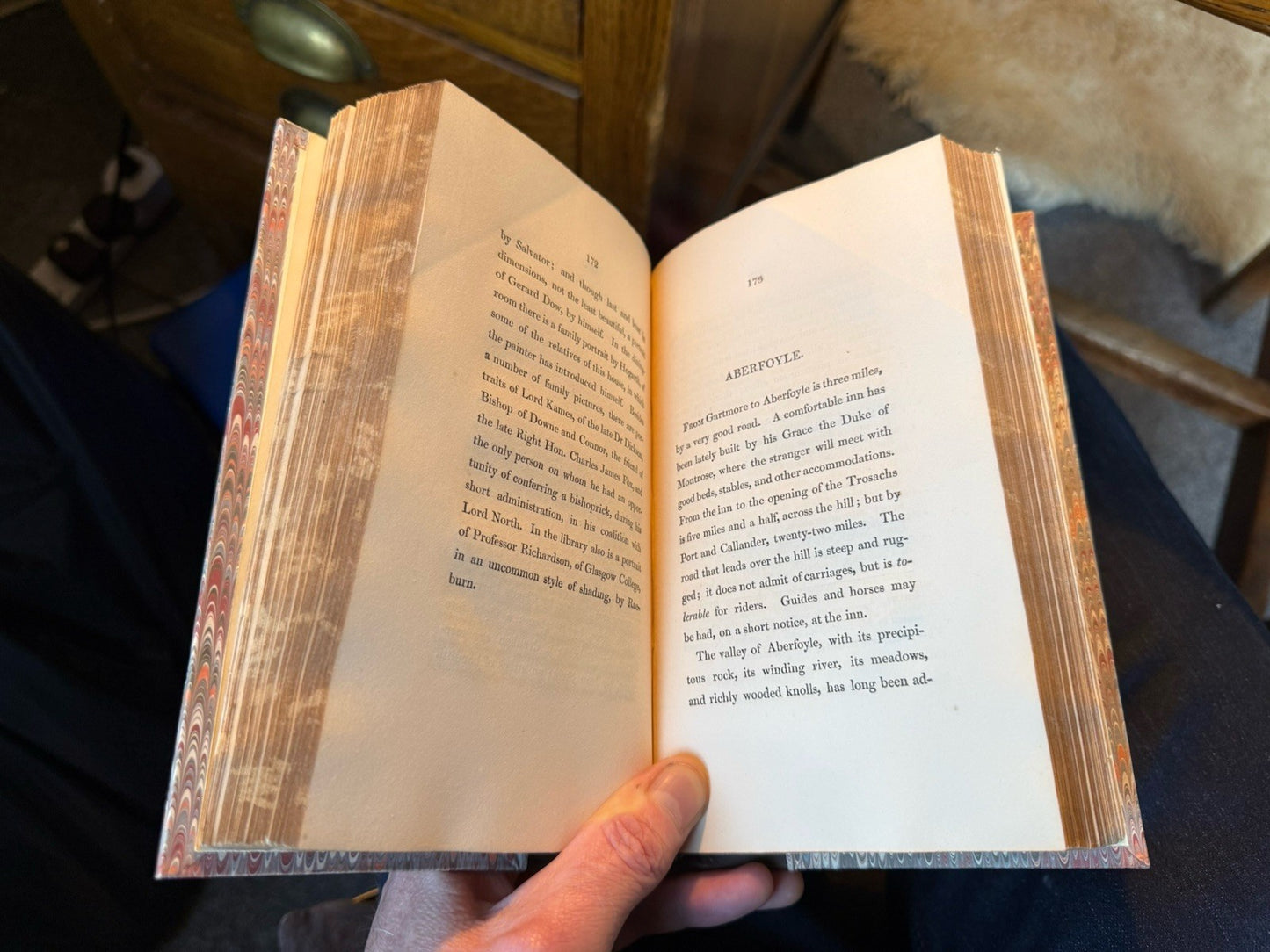 1812 Sketches of Perthshire : Rev. P. Graham : Folding Map : Dunblane Aberfoyle