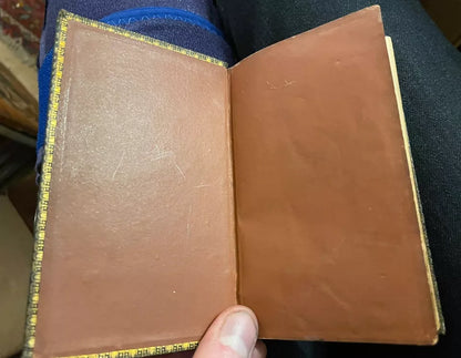 1826 Samuel Johnson's Pocket Dictionary : Small Slim Leather Binding