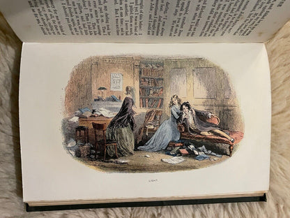 Charles Dickens : Bleak House : Talwin Morris : Phiz Colour Plates 1905