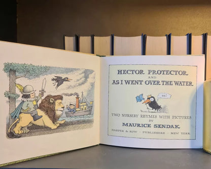 Hector Protector & As I Went Over The Water, M. Sendak: Hardback: 1st Edition