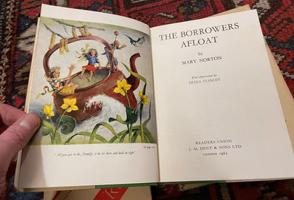 The Borrowers by Mary Norton (4 Books) Aloft, Afloat, Afield 1962