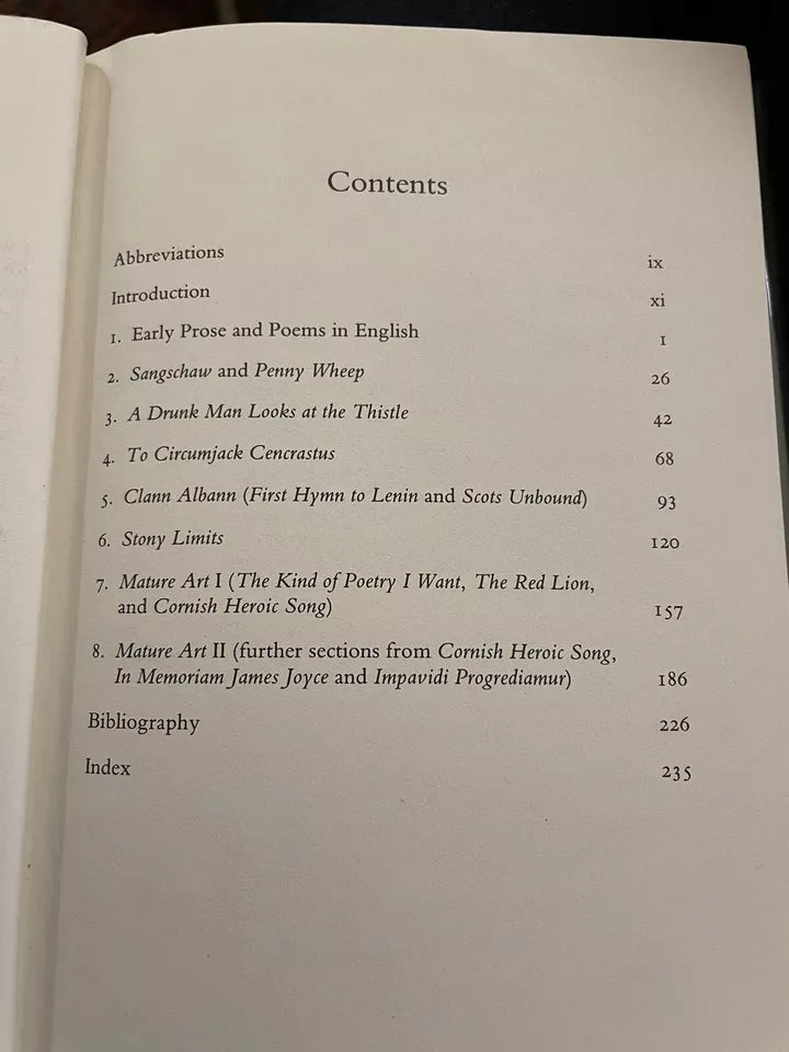 To Circumjack MacDiarmid : Poetry and Prose of Hugh MacDiarmid / Herbert 1992