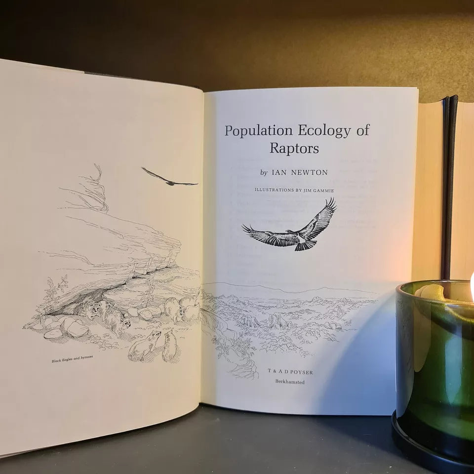 Population Ecology of Raptors, I. Newton: Hardback: 1st Edition: Ornithology