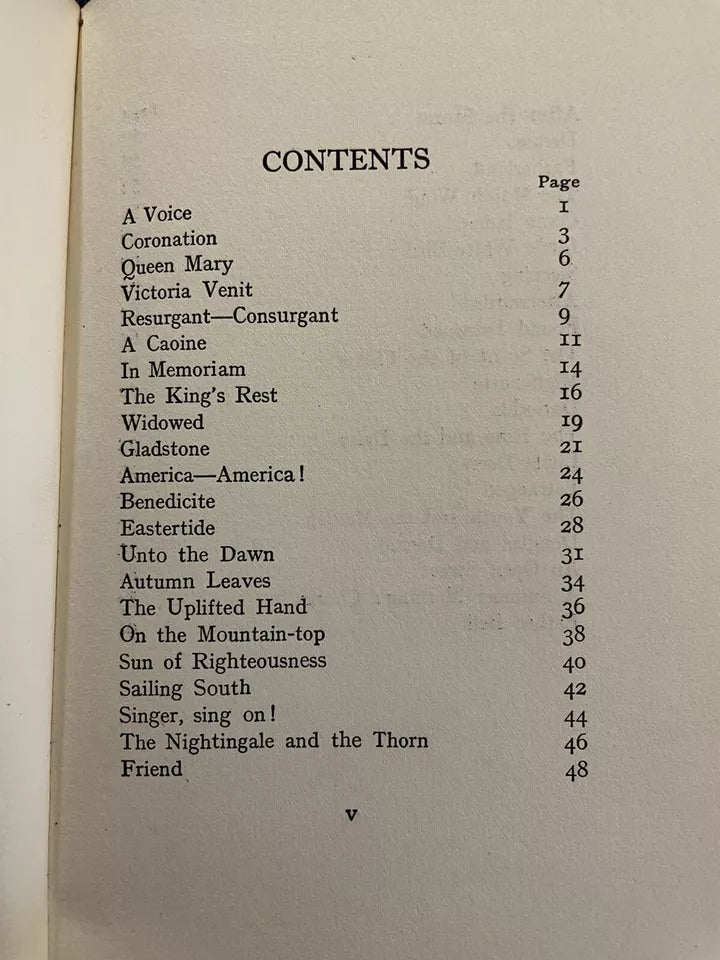 1913 Songs and Verses of Sheila by Margaret Doake (INSCRIBED COPY)