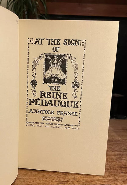 Anatole France : At the Sign of the Reine Pédeauque : Illustrated by Pape 1925
