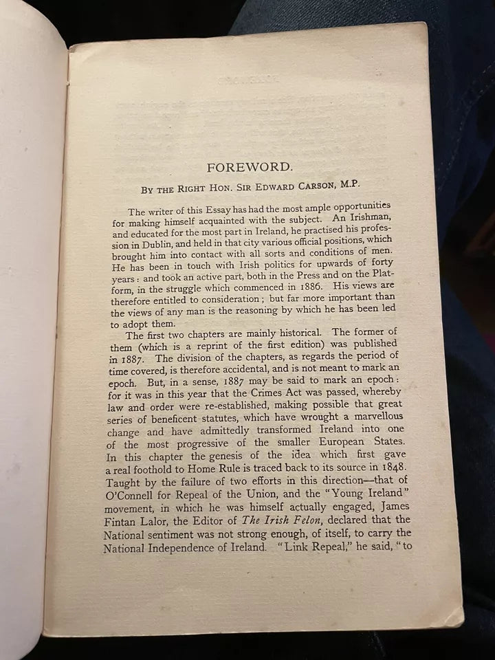 Continuity of the Irish Revolutionary Movement 1848 and 1887 : Ireland History