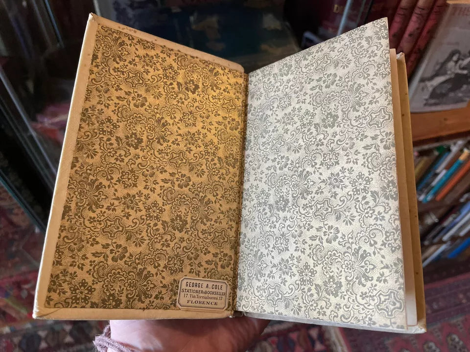 1899 The Little Flowers of St Francis : Beautiful Vellum Gilt Binding