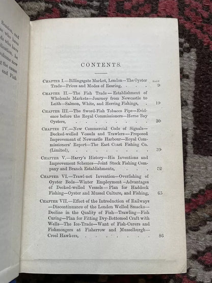 1868 Decked-Welled Fishing Boat : Fisheries & Market Reform : Oyster Question