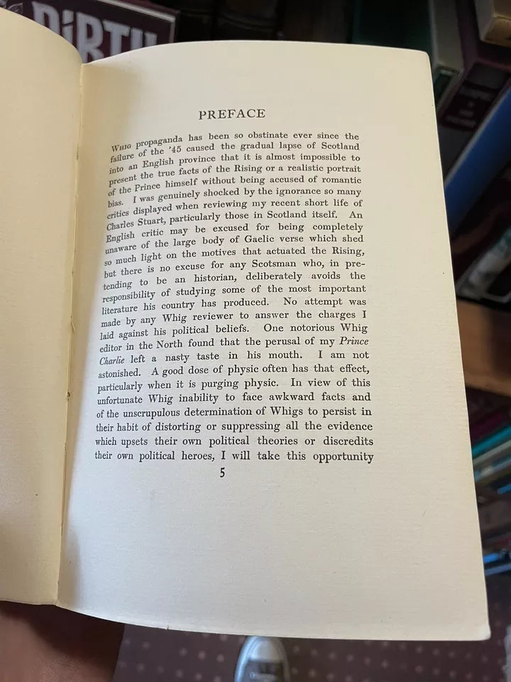 The Lost Cause : A Jacobite Play : Compton Mackenzie : Tartan Covers 1st 1933