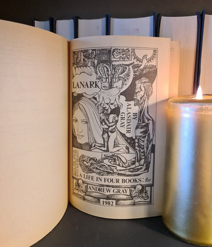 Lanark - A Life in 4 books, Alasdair Gray: Paperback: Glasgow