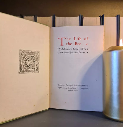 The Life of the Bee, M. Maeterlinck: Hardback: 1902: Philosophy: Apiculture