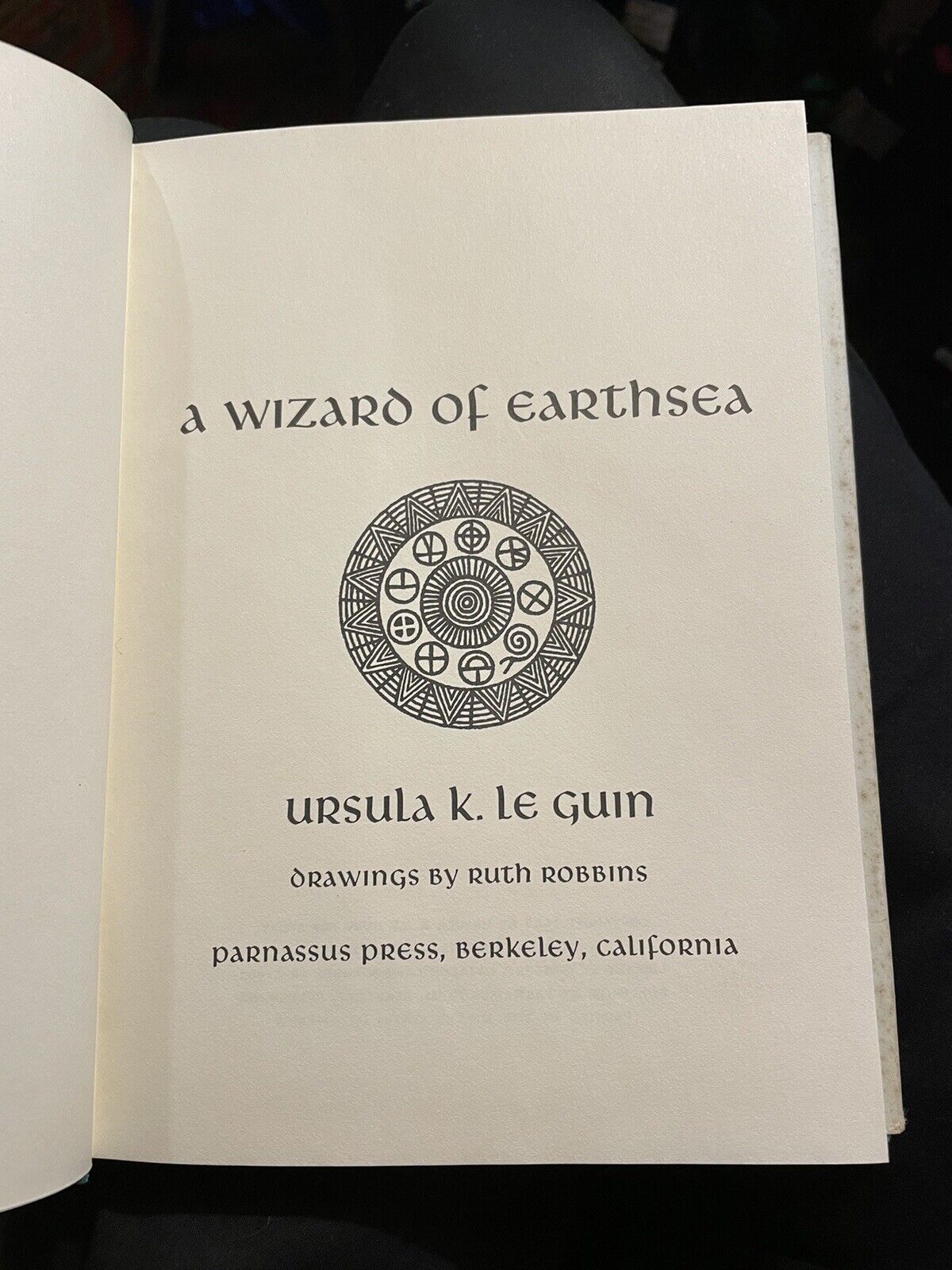 A Wizard of Earthsea : Ursula K Le Guin : First Edition 1968