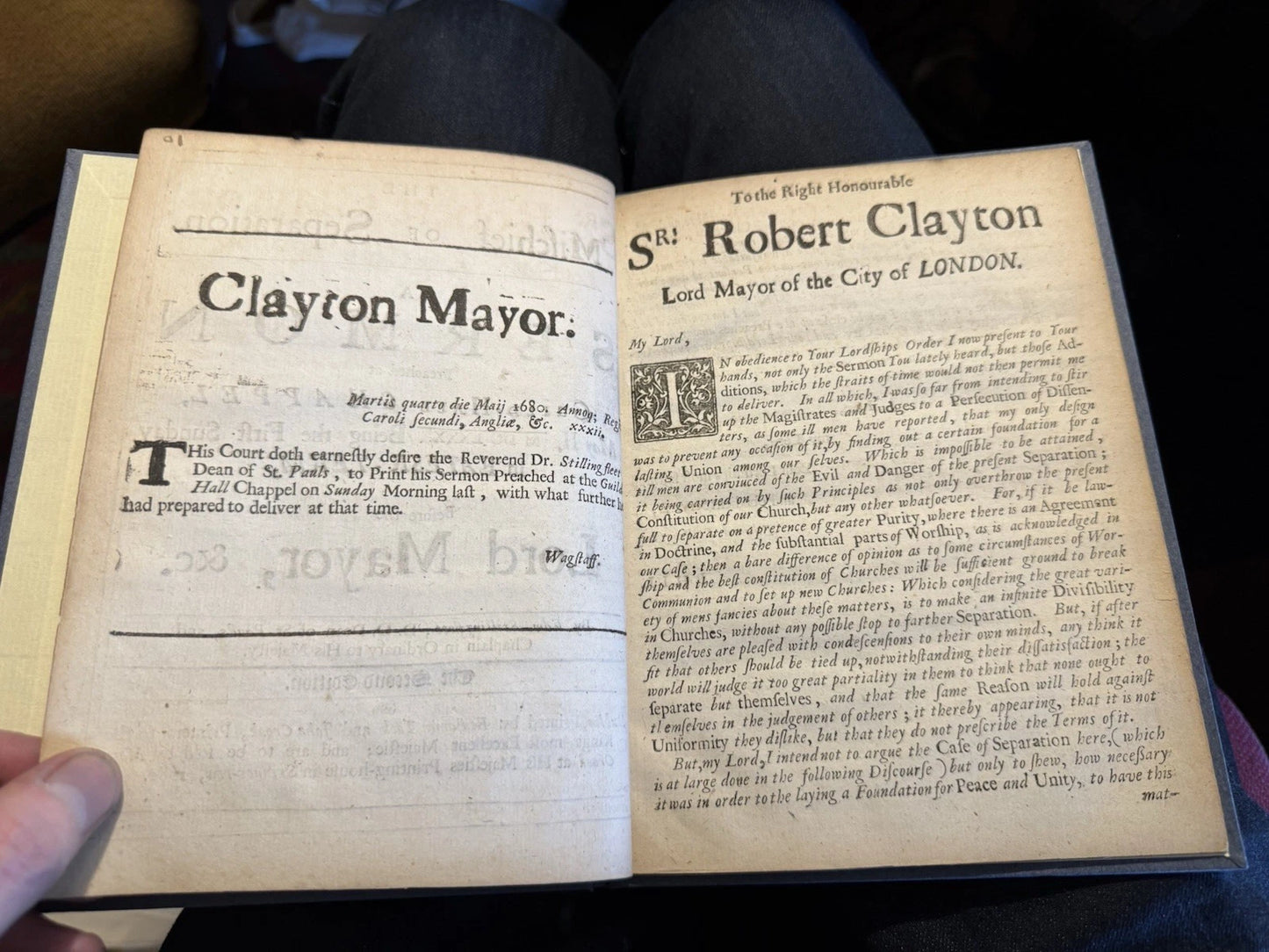 1680 The Mischief of Separation : A Sermon in Easter Term : Stillingfleet