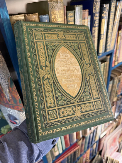 c1872 Poetical Works of Edgar Allan Poe : Illustrated Edition : Lovely Copy