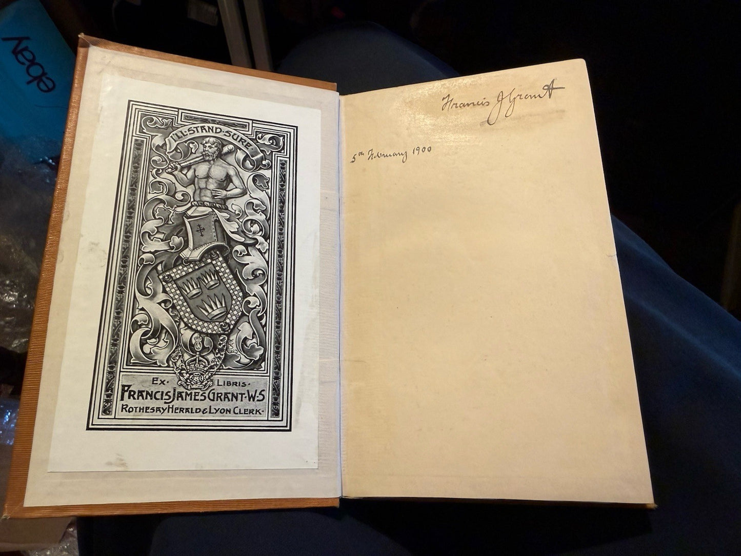 1856 Sketches And Tales Of The Shetland Islands : Edmondston : F J Grant's Copy