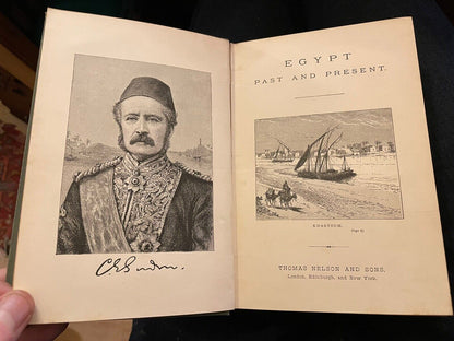 1885 Egypt Past and Present (100 Illustrations) British Occupation : Adams