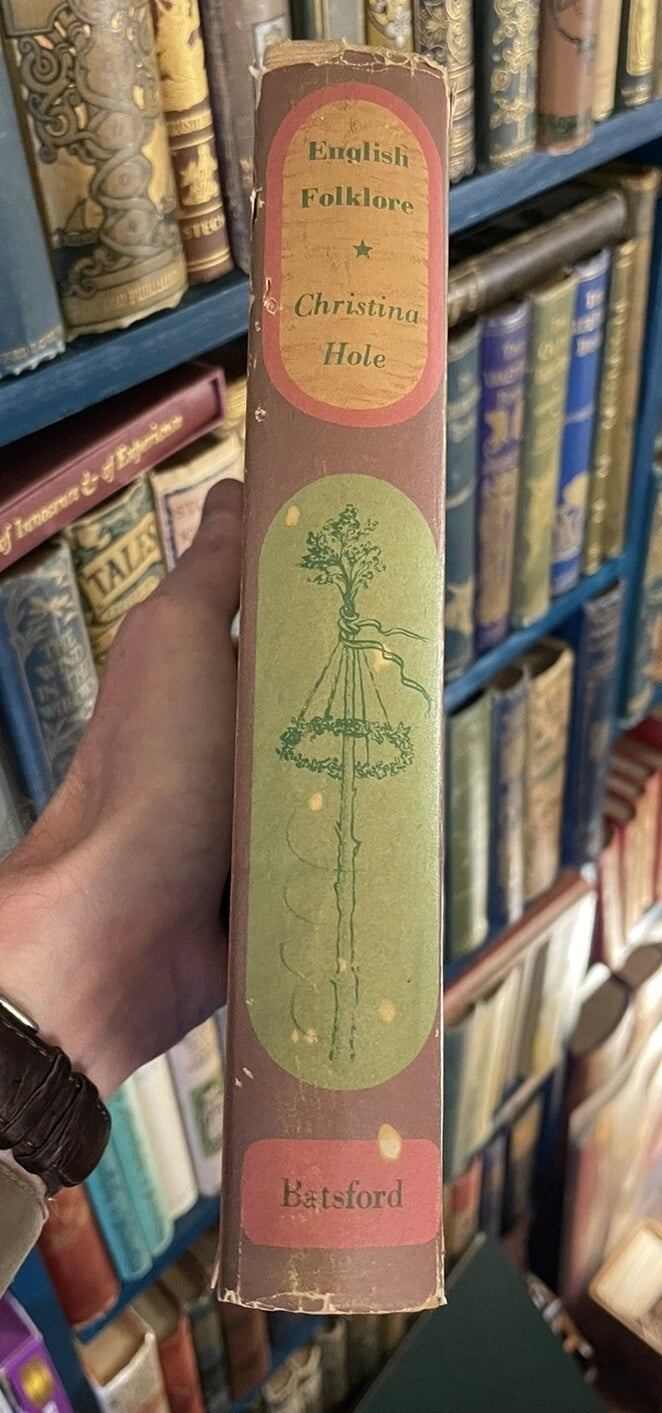 English Folklore : Christina Hole : Witches, Fairies, Giants etc : 1st Ed 1940