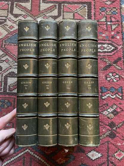 Item photo. Show listing details page. Listing J R Green : A Short History of the English People (4 vols) Fine Leather Bindings J R Green : A Short History of the English People (4 vols) Fine Leather Bindings