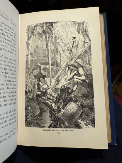 1886 Epics and Romances of the Middle Ages : Wagner : Illustrated