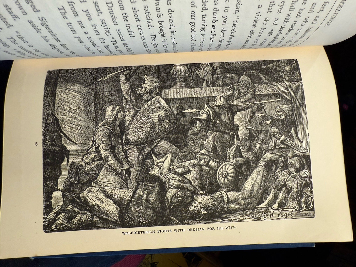 1886 Epics and Romances of the Middle Ages : Wagner : Illustrated