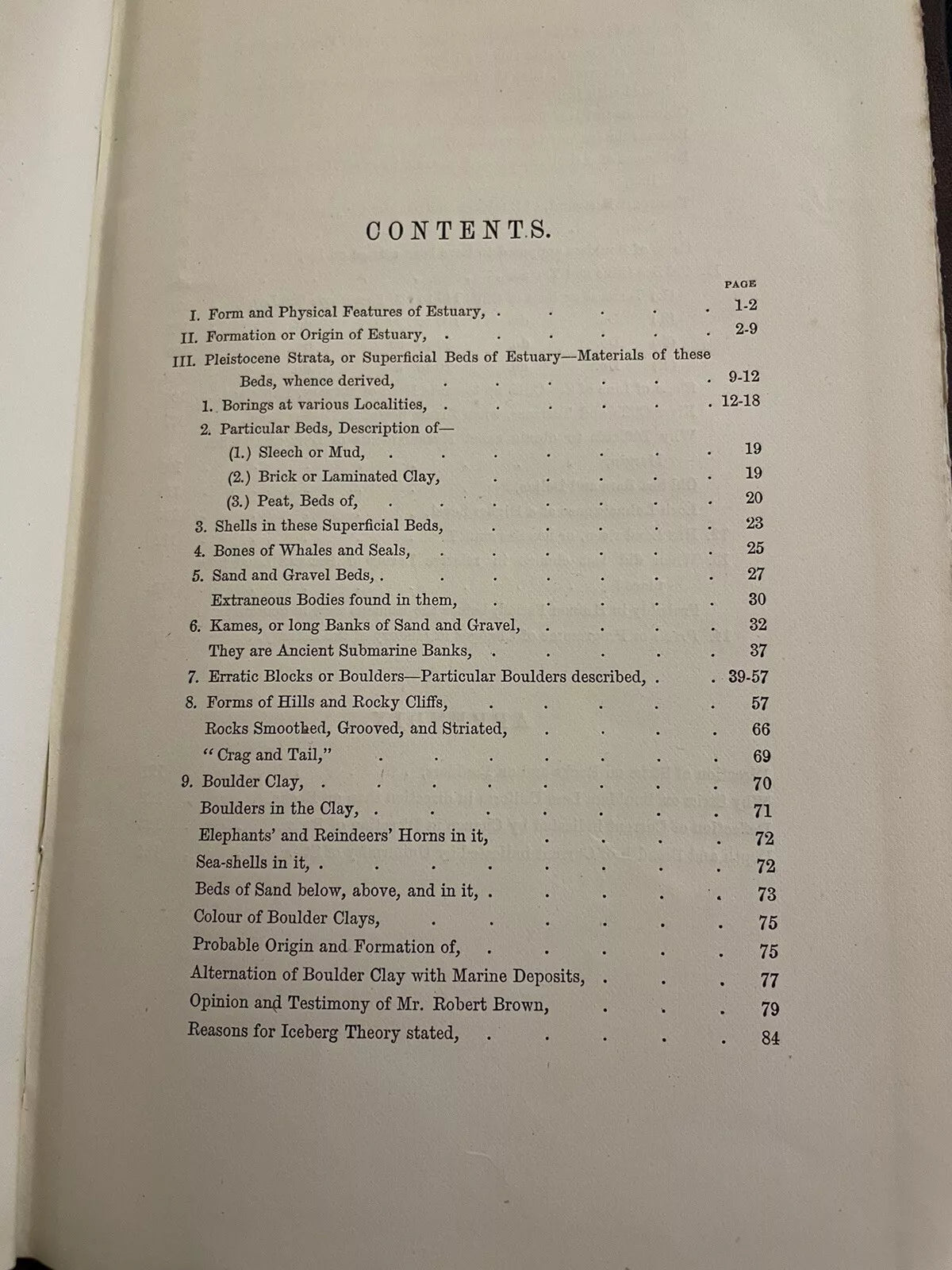 The Estuary of the Forth & Adjoining Districts Viewed Geologically 1871