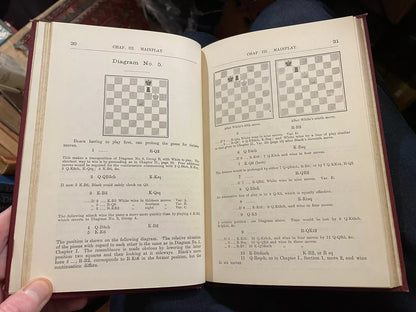 1895 Analysis of the Chess Ending King and Queen Against King and Rook by Euclid