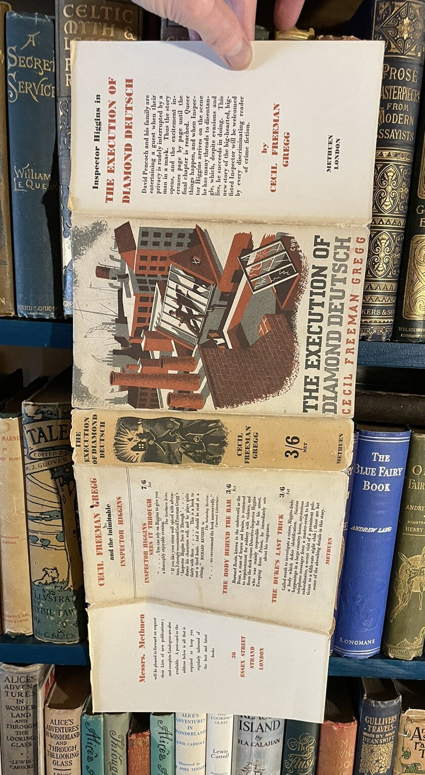 1935 The Execution of Diamond Deutsch : Cecil Freeman Gregg : Crime Detective