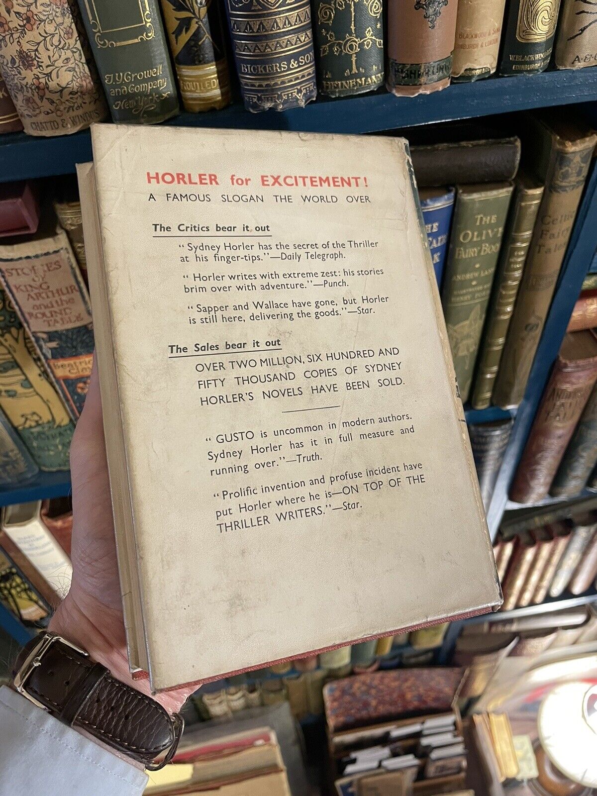 Sydney Horler : Exit the Disguiser : 1st Edition 1948 : Vinatge Thriller
