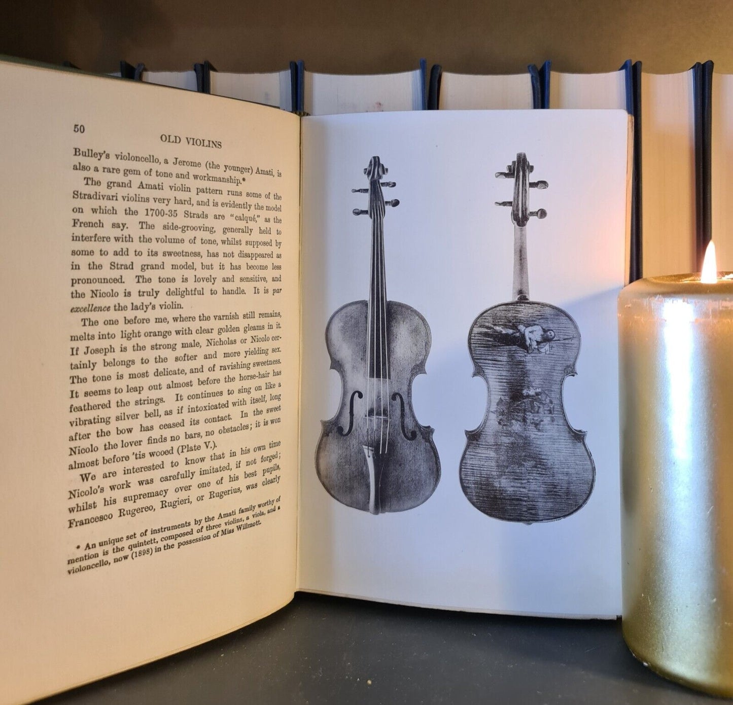 Old Violins, H. R. Haweis: Hardback: The Collector Series: 1910