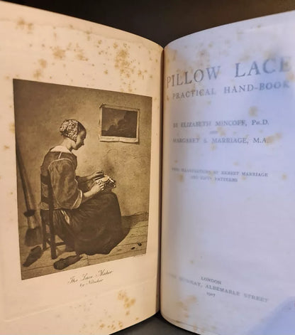 Pillow Lace - Practical Handbook, Mincoff & Marriage: H/B: 1st Edition: 1907