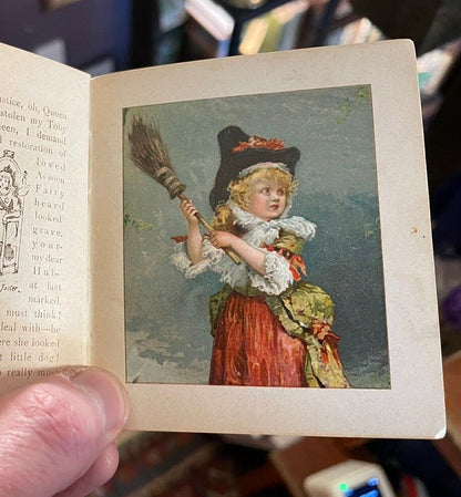 The Tale of a Dog : Chromolithographed Miniature Childrens Book (1890s) Nister