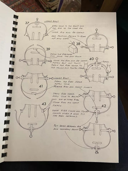 Robertson's Fiddlemaker's Worksheets : Violin / Fiddle Making : Music