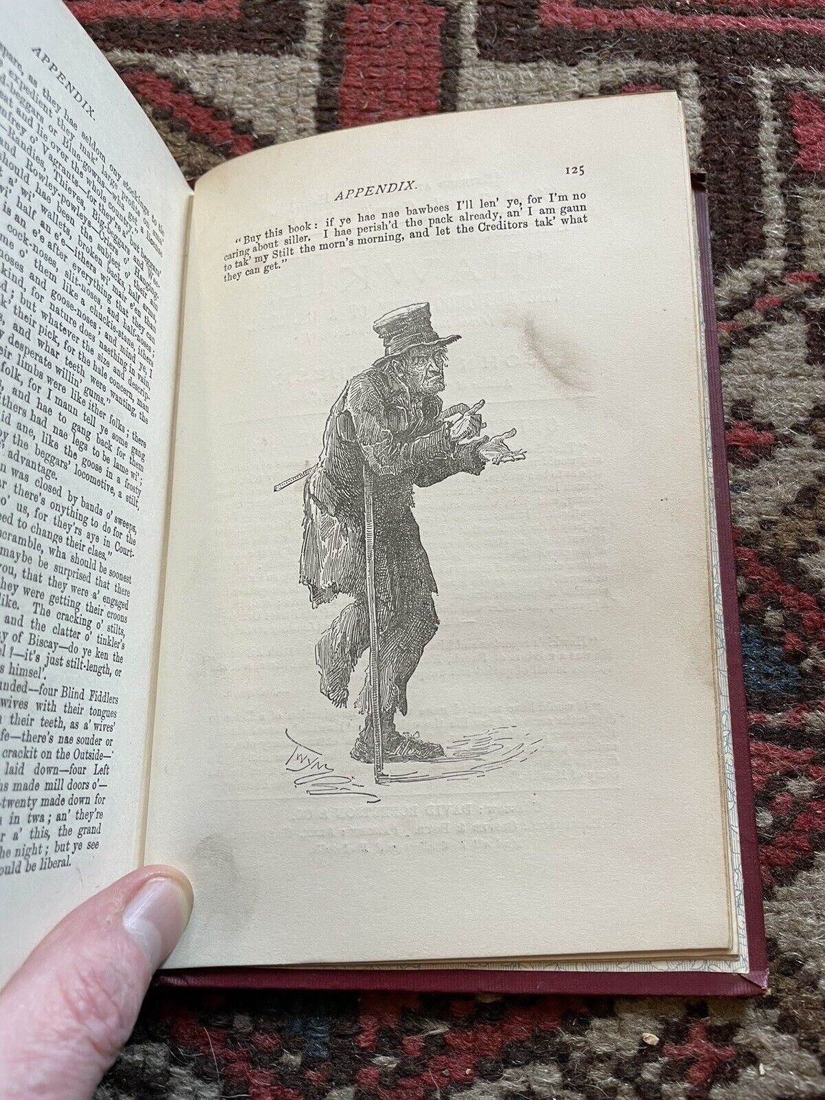 1888 Hawkie :The Autobiography of a Gangrel (Glasgow Beggar, Street Orator & Wit