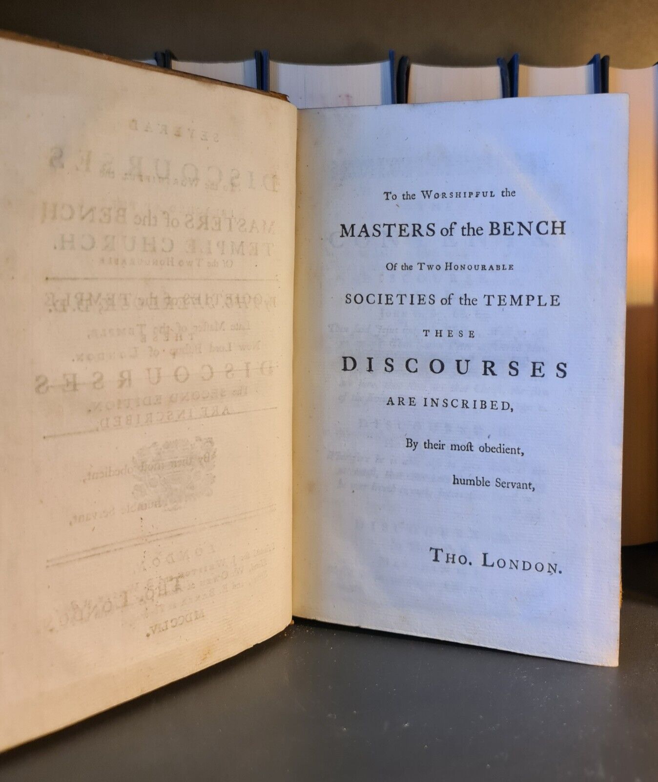 Several Discourses Preached at The Temple Church, Sherlock: 1754