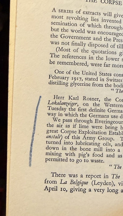 Arthur Ponsonby M.P. : Falsehood in War Time : Documented Lies : Propaganda
