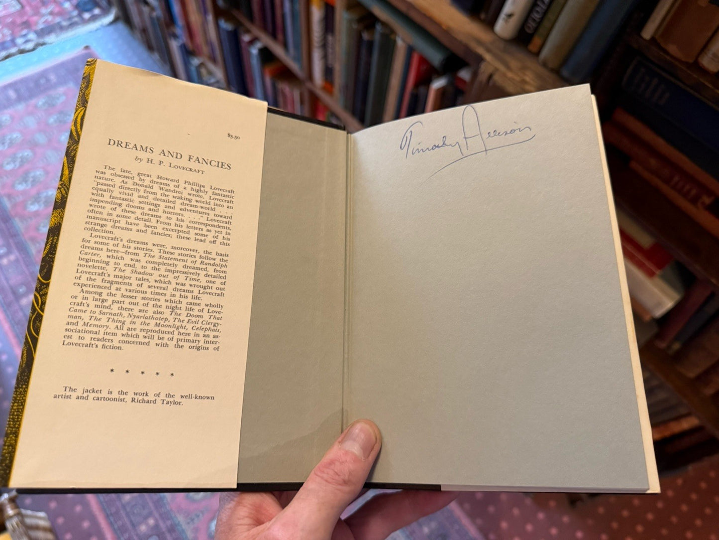 H P Lovecraft : Dreams and Fancies : 1st/1st Edition Arkham House 1962