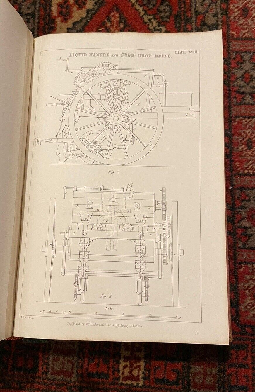 1858 The Book of Farm Implements & Machines : Farming Tools : Slight & Burn