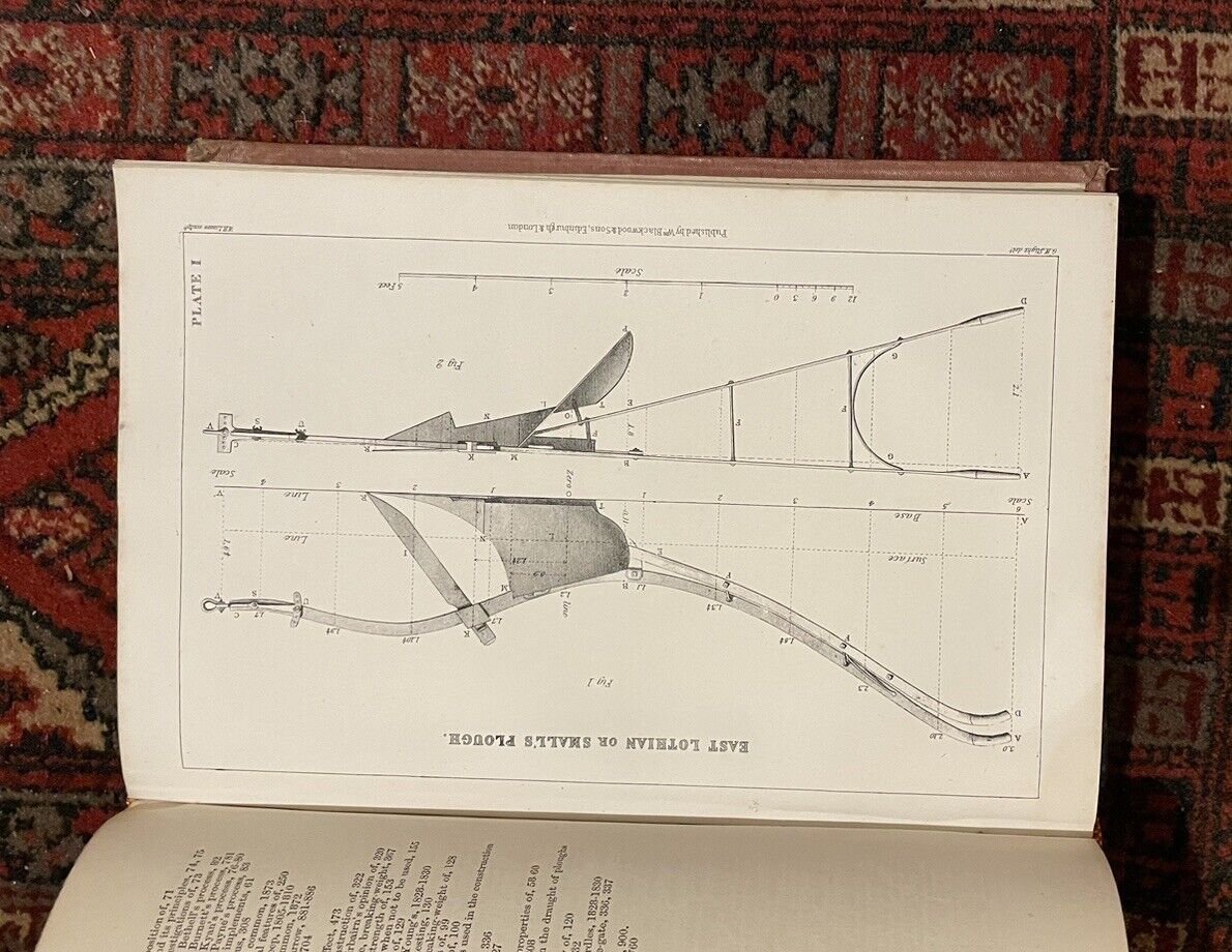 1858 The Book of Farm Implements & Machines : Farming Tools : Slight & Burn