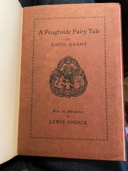 Feughside Fairy Tale : Grant : Deeside Folklore, Scotland : Lewis Spence : Poem