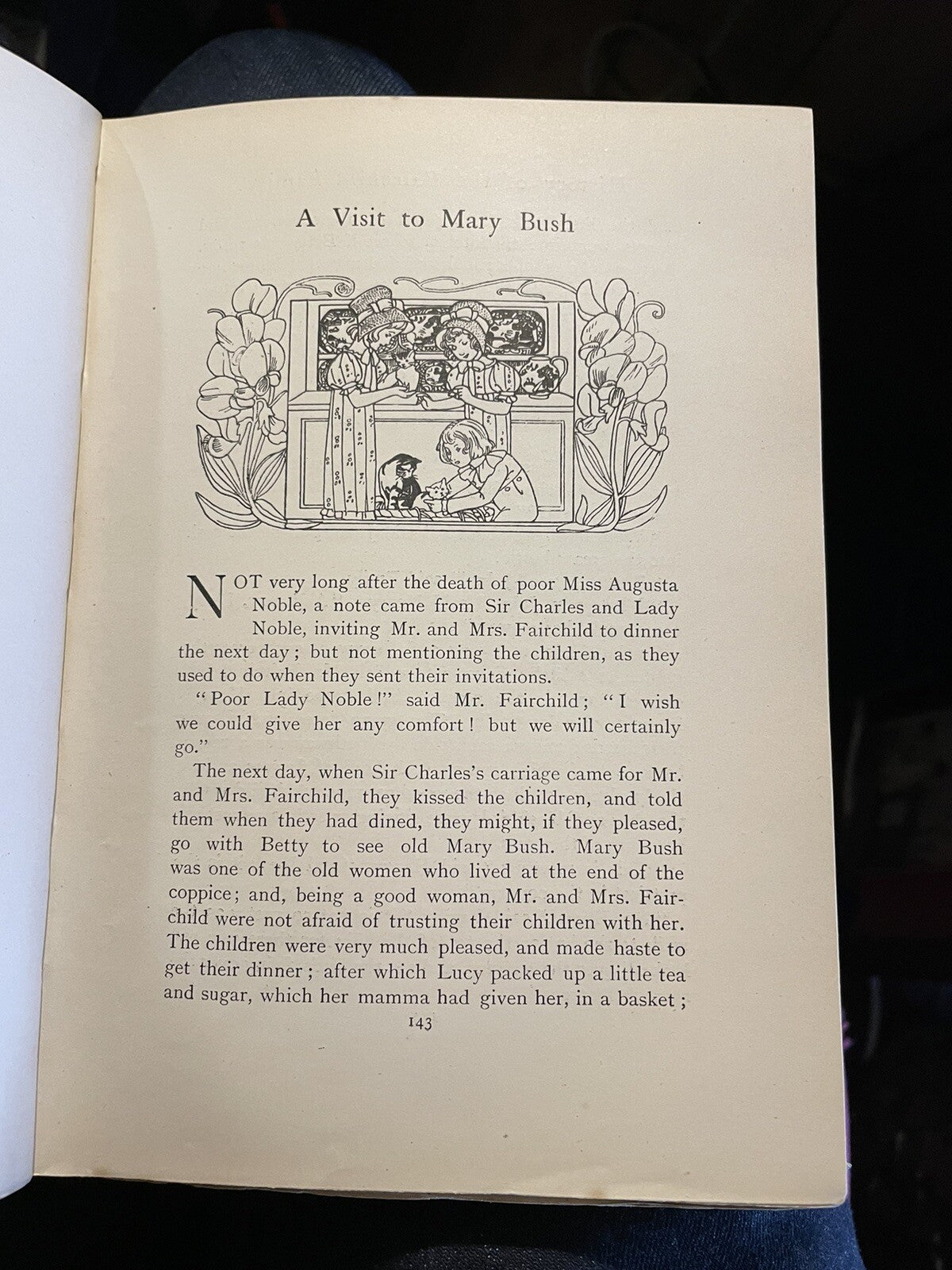 The Fairchild Family : Mrs Sherwood : Arts & Crafts Binding 1902