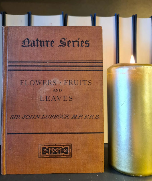 Fruits, Flowers & Leaves, John Lubbock: Nature Series: Hardback: Botany: 1886