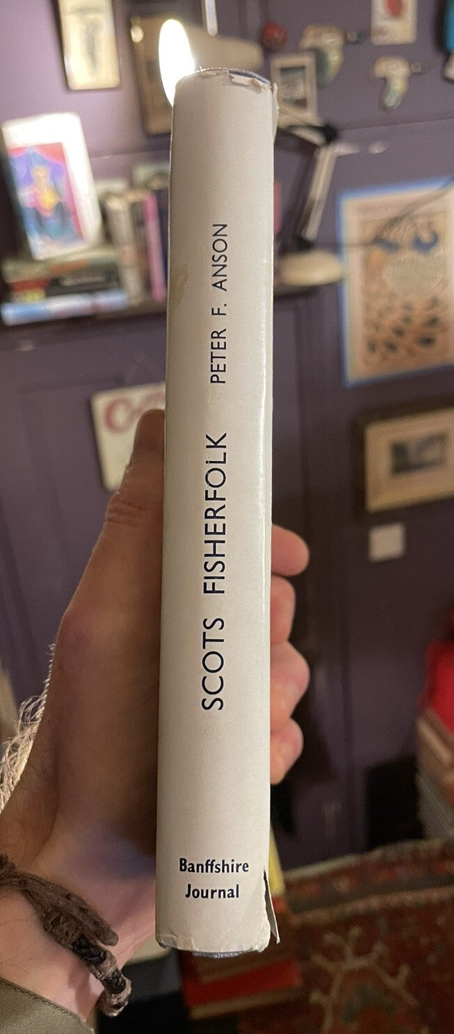Scots Fisherfolk : Peter F. Anson : Saltire Book : Orkney Shetland Fishing