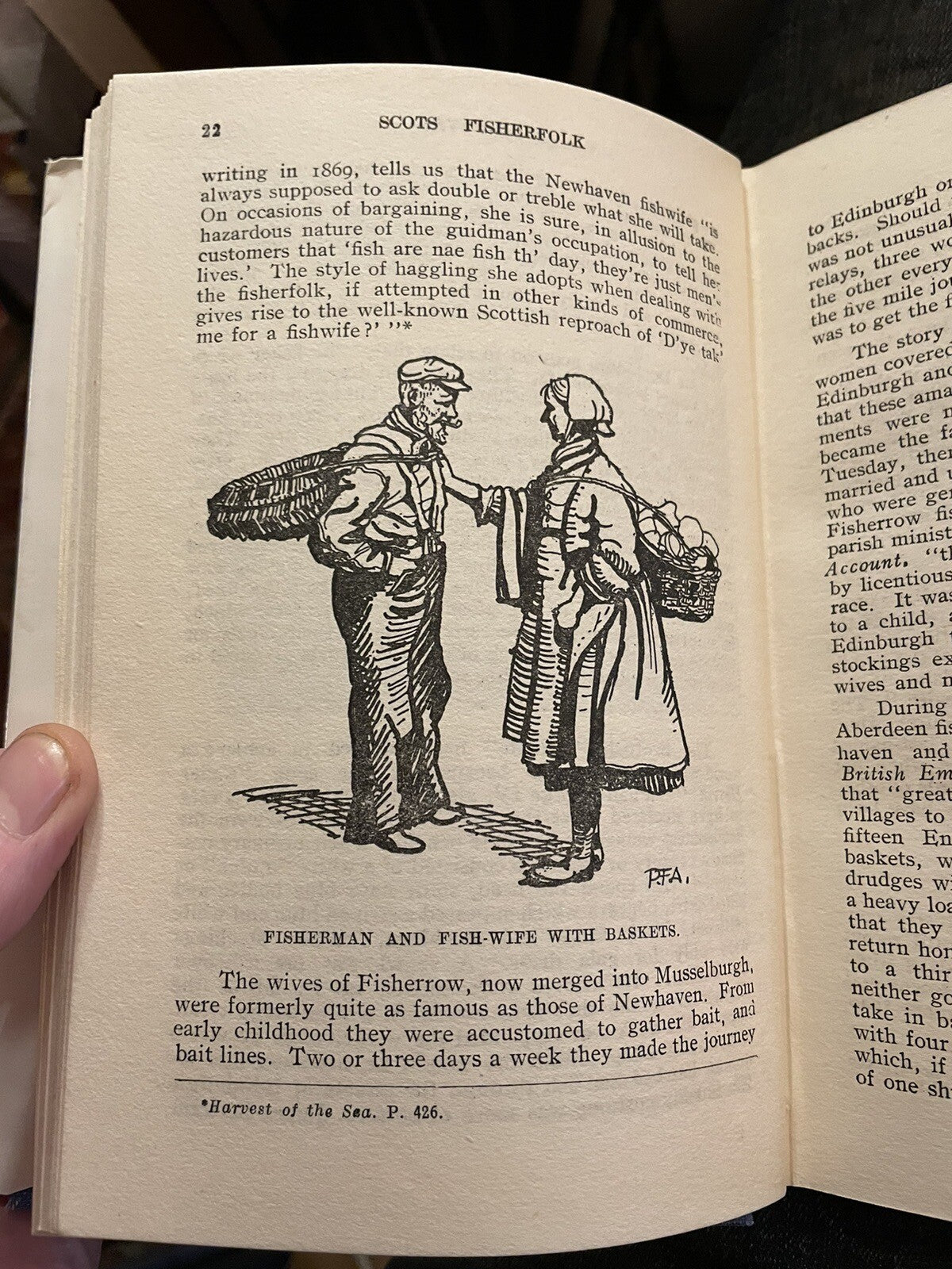 Scots Fisherfolk : Peter F. Anson : Saltire Book : Orkney Shetland Fishing