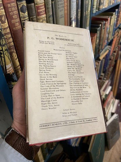 P G Wodehouse : Something Fishy : 1st Edition 1957 : Very Good Copy