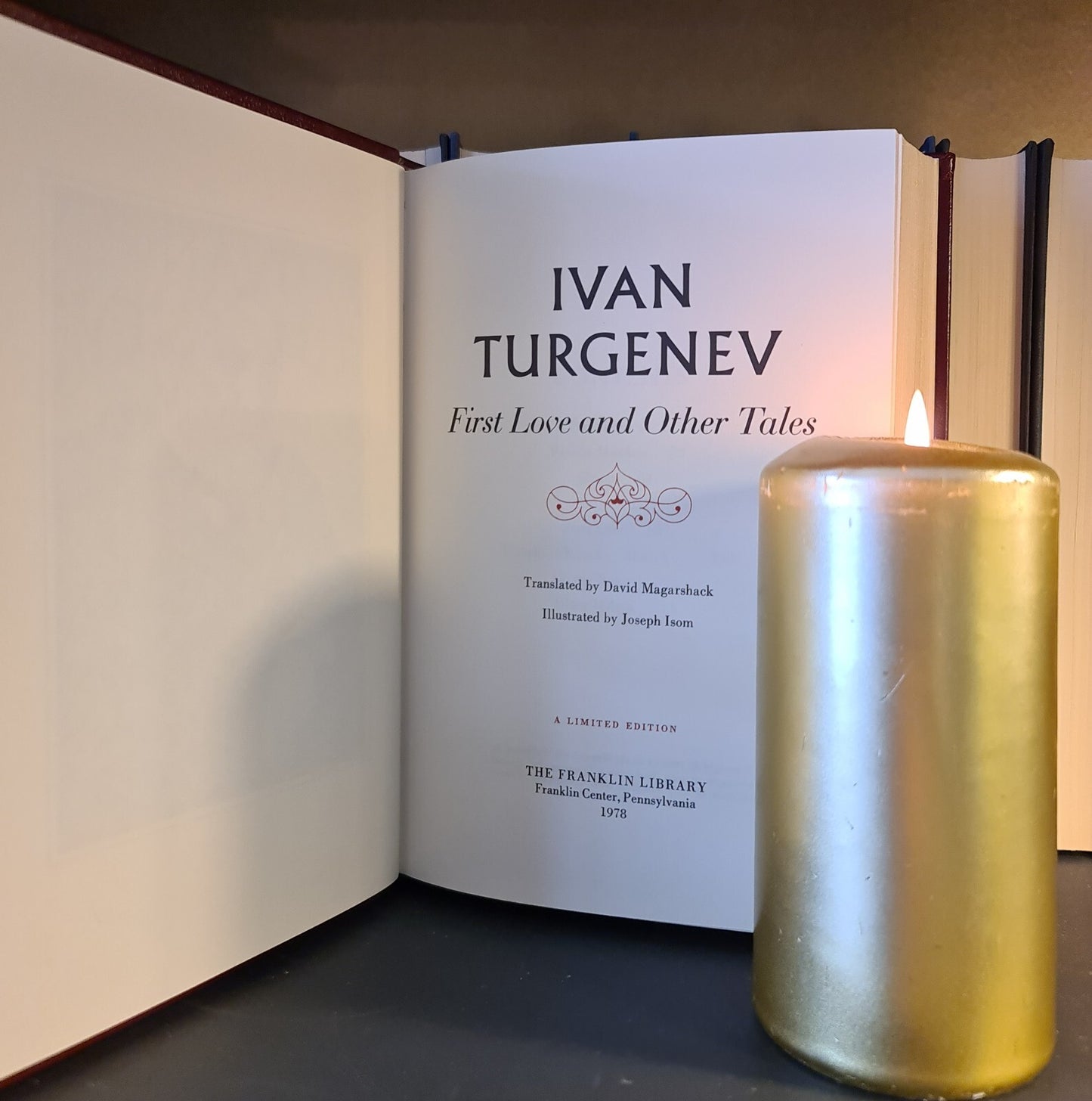 First Love & Other Tales, Ivan Turgenev: H/B: Limited Edition: Franklin Library