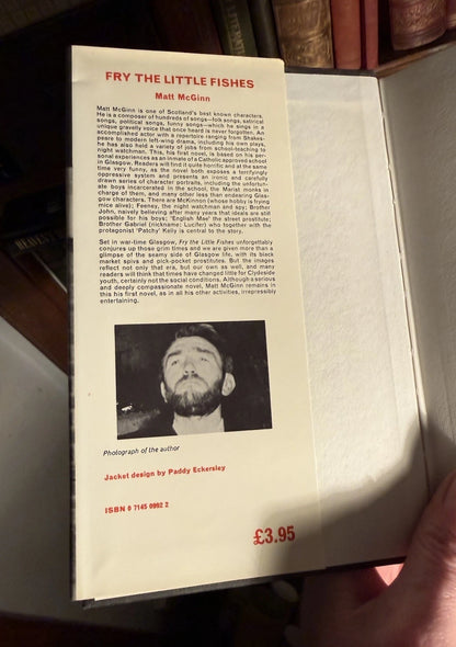 Matt McGinn : Fry the Little Fishes : 1st Edition 1975 (Scottish Song Writer)