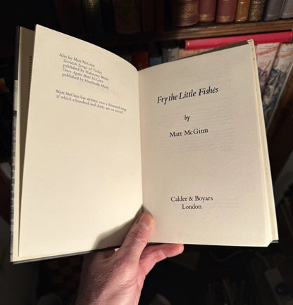Matt McGinn : Fry the Little Fishes : 1st Edition 1975 (Scottish Song Writer)
