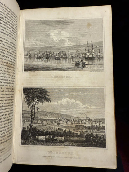 1832 The Gazetteer of Scotland : Robert & William Chambers : 2 Folding Maps