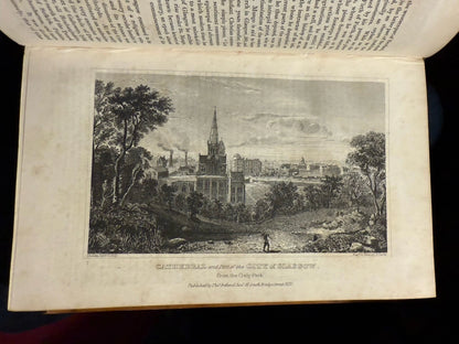 1832 The Gazetteer of Scotland : Robert & William Chambers : 2 Folding Maps