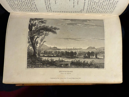 1832 The Gazetteer of Scotland : Robert & William Chambers : 2 Folding Maps
